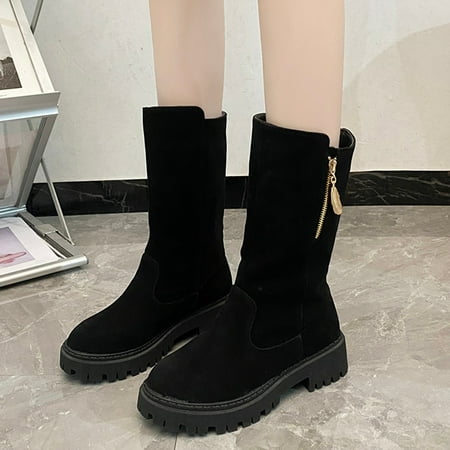 FZM Women shoes cowboy boots Toe Fashion Boots Boots Side Round Mid Suede Zipper Women s Women s Boots
FZM Women shoes cowboy boots Toe Fashion Boots Boots Side Round Mid Suede Zipper Women s Women s Boots