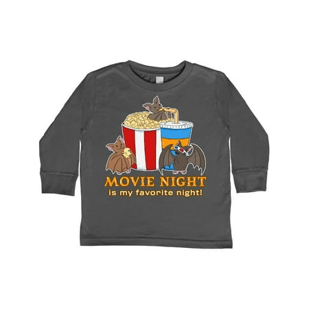 Inktastic Movie Night Is My Favorite Night Bats with Popcorn and Pop Gift Toddler Boy or Toddler Girl Long Sleeve T-Shirt
Inktastic Movie Night Is My Favorite Night Bats with Popcorn and Pop Gift Toddler Boy or Toddler Girl Long Sleeve T-Shirt