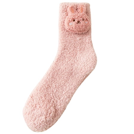Womens Cute Fuzzy Socks Cute Animal Cartoon Socks For Birthday Gift Light Pink
Womens Cute Fuzzy Socks Cute Animal Cartoon Socks For Birthday Gift Light Pink