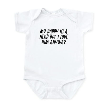 CafePress - My Daddy Is A Nerd Body Suit - Baby Light Bodysuit Size Newborn - 24 Months
CafePress - My Daddy Is A Nerd Body Suit - Baby Light Bodysuit Size Newborn - 24 Months