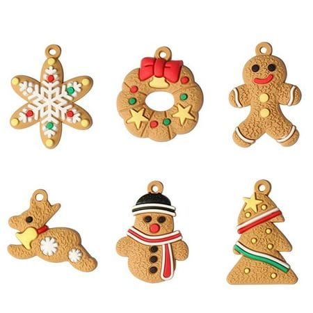 Gingerman Xmas Tree Ornaments Gingerbread Dolls Adorable Cookie Man Hanging Pendants for Christmas Tree Decor Holiday Decoration Supplies
Gingerman Xmas Tree Ornaments Gingerbread Dolls Adorable Cookie Man Hanging Pendants for Christmas Tree Decor Holiday Decoration Supplies