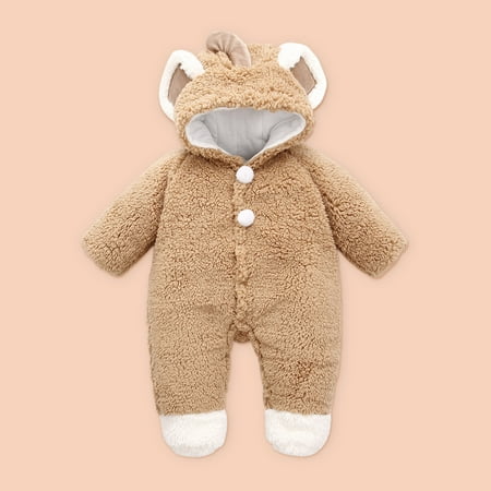 Baby Clothes Clearance! purcolt Baby Boys Girls One-Piece Plush Hooded Jumpsuit Autumn Winter Warm Footie Romper Outfits Animal Ear Infant Snaps Fleece Bodysuit Playsuit Newborn Clothes
Baby Clothes Clearance! purcolt Baby Boys Girls One-Piece Plush Hooded Jumpsuit Autumn Winter Warm Footie Romper Outfits Animal Ear Infant Snaps Fleece Bodysuit Playsuit Newborn Clothes