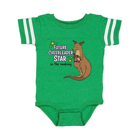 Inktastic Future Cheerleader Star In The Making Kangaroo Gift Baby Boy or Baby Girl Bodysuit
Inktastic Future Cheerleader Star In The Making Kangaroo Gift Baby Boy or Baby Girl Bodysuit