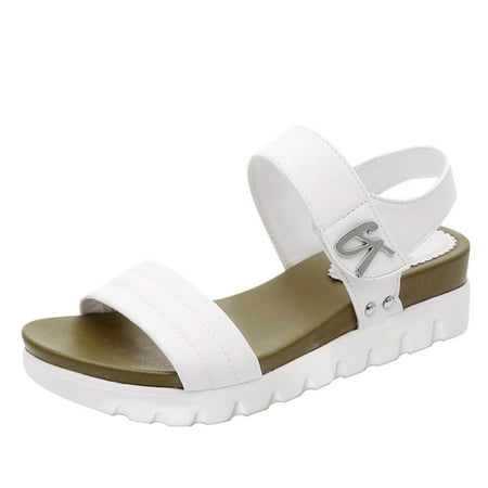 nsendm Slide on Athletic Sandals for Women Fashion Womens Breathable Lace Up Shoes Thick Soled Hiking Sandals Women S Sandal White 7
nsendm Slide on Athletic Sandals for Women Fashion Womens Breathable Lace Up Shoes Thick Soled Hiking Sandals Women S Sandal White 7