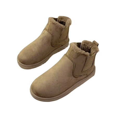 Daeful Womens Non-Slip Chelsea Ankle Boot Walking Snow Boots Cold Weather Comfort Slip On Winter Shoes Khaki 8
Daeful Womens Non-Slip Chelsea Ankle Boot Walking Snow Boots Cold Weather Comfort Slip On Winter Shoes Khaki 8
