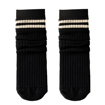 6-Pack Socks for Women Knitted Striped Mid Tube Fall Winter Long Tube Pure Pile Socks
6-Pack Socks for Women Knitted Striped Mid Tube Fall Winter Long Tube Pure Pile Socks