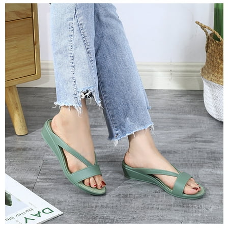 Kukoosong Summer Women Sandals Casual Beach Sandals for Women Fashion s with Arch SuppOrt Summer Casual Slippers Comfortable Walking Shoe Green Size 36
Kukoosong Summer Women Sandals Casual Beach Sandals for Women Fashion s with Arch SuppOrt Summer Casual Slippers Comfortable Walking Shoe Green Size 36