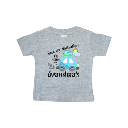 Inktastic Book my Reservation! I m Going To Grandma s Gift Baby Boy or Baby Girl T-Shirt
Inktastic Book my Reservation! I m Going To Grandma s Gift Baby Boy or Baby Girl T-Shirt