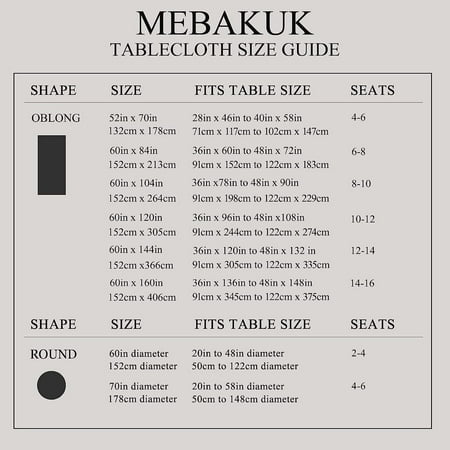 MWYY Rectangle Table Cloth Linen Farmhouse Tablecloth Waterproof Anti-Shrink Soft and Wrinkle Resistant Decorative Fabric Table Cover for Kitchen (Oblong 60 x 84 Inch (6-8 Seats) Flaxen
MWYY Rectangle Table Cloth Linen Farmhouse Tablecloth Waterproof Anti-Shrink Soft and Wrinkle Resistant Decorative Fabric Table Cover for Kitchen (Oblong 60 x 84 Inch (6-8 Seats) Flaxen