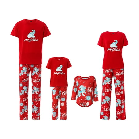 JBEELATE Christmas Matching Clothes for Family Short sleeve tops+pants Xmas pajiams Homewear
JBEELATE Christmas Matching Clothes for Family Short sleeve tops+pants Xmas pajiams Homewear