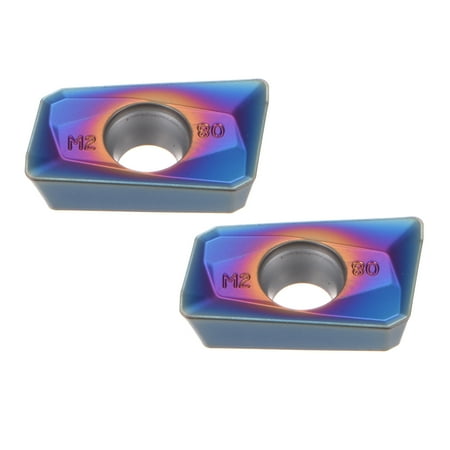 Uxcell Carbide Turning Inserts APMT1604PDER-M2 for Indexable Turning Tool Holders