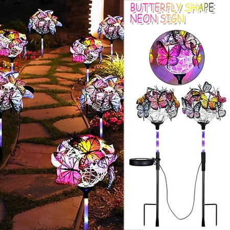 Solar Powered LED Garden Lights Waterproof Light Sensor Solar Butterfly Lights Outdoor Yard
Solar Powered LED Garden Lights Waterproof Light Sensor Solar Butterfly Lights Outdoor Yard