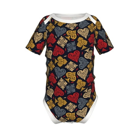 Junzan Vintage Card Print Short-Sleeve Baby Climbing Clothes Bodysuits for Infant One-Piece for Baby Boys & Girls Baby Clothes Baby Romper with Snap Closure-2 Years
Junzan Vintage Card Print Short-Sleeve Baby Climbing Clothes Bodysuits for Infant One-Piece for Baby Boys & Girls Baby Clothes Baby Romper with Snap Closure-2 Years