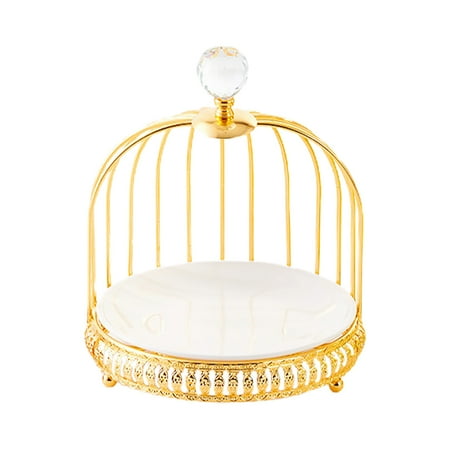 1 Set of Cake Display Rack Dessert Storage Rack with Ceramic Tray (Golden)
1 Set of Cake Display Rack Dessert Storage Rack with Ceramic Tray (Golden)
