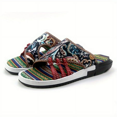 Men s Creative Sneakers Pattern Design Canvas Slides Casual Non Slip Open Toe Slippers For Indoor Outdoor Walking Beach Shoes For Spring And Summer
Men s Creative Sneakers Pattern Design Canvas Slides Casual Non Slip Open Toe Slippers For Indoor Outdoor Walking Beach Shoes For Spring And Summer