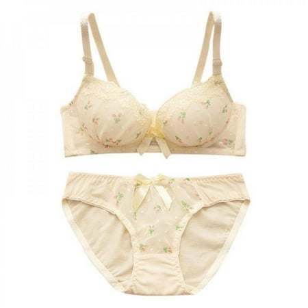Deepwonder Print Bow Lace Cotton Bra Sets Women Convertible Push Up Lingerie Bra Underwire Bra & Panty Set Underwear Sets
Deepwonder Print Bow Lace Cotton Bra Sets Women Convertible Push Up Lingerie Bra Underwire Bra & Panty Set Underwear Sets
