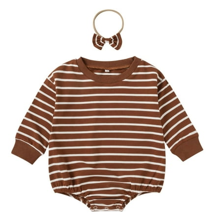 U·nikaka Newborn Baby Girl Clothes Sweatshirt Rompers Long Sleeve Bodysuit Oversized With Headband Outfits 2PCS
U·nikaka Newborn Baby Girl Clothes Sweatshirt Rompers Long Sleeve Bodysuit Oversized With Headband Outfits 2PCS