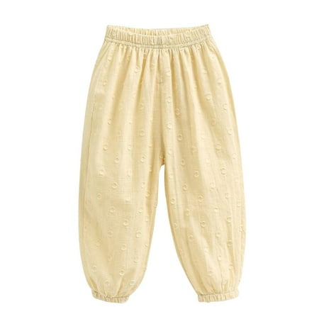 GYRATEDREAM Toddler Boys Girls Soft Loose Harem Pants Casual Lightweight Elastic Waist Pant
GYRATEDREAM Toddler Boys Girls Soft Loose Harem Pants Casual Lightweight Elastic Waist Pant
