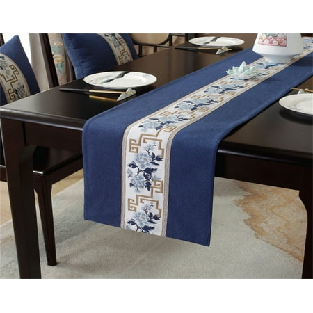 Boho Table Runner with Tassels Table Runner Farmhouse Style for Holiday Birthday Party Dining Decorations 13.2 x 48 Inch Blue
Boho Table Runner with Tassels Table Runner Farmhouse Style for Holiday Birthday Party Dining Decorations 13.2 x 48 Inch Blue