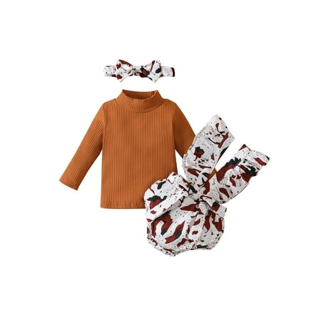 xkwyshop Newborn Baby Girls Summer Clothes Sets Ruffle Sleeve Top T-Shirt Floral Suspender Shorts Headband Khaki 6-12 Months
xkwyshop Newborn Baby Girls Summer Clothes Sets Ruffle Sleeve Top T-Shirt Floral Suspender Shorts Headband Khaki 6-12 Months