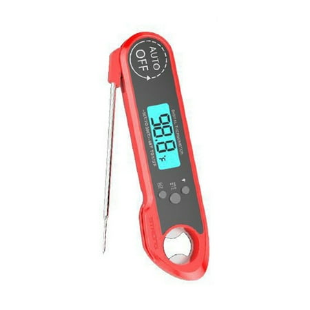 Meat Thermometer Instant Read Digital Food Thermometer with Backlight and Calibration for Kitchen Cooking BBQ
Meat Thermometer Instant Read Digital Food Thermometer with Backlight and Calibration for Kitchen Cooking BBQ