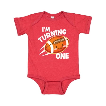 Inktastic Birthday I m Turning One with Football Gift Baby Boy or Baby Girl Bodysuit
Inktastic Birthday I m Turning One with Football Gift Baby Boy or Baby Girl Bodysuit