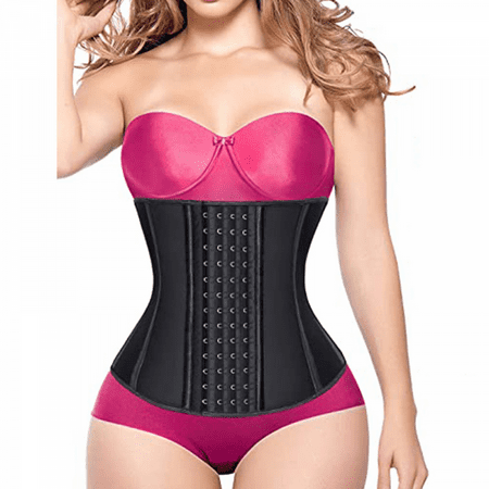 JUSTUP Waist Trainer for Women Underbust Latex Sport Girdle Corsets Hourglass Body Shaper(Black)
JUSTUP Waist Trainer for Women Underbust Latex Sport Girdle Corsets Hourglass Body Shaper(Black)