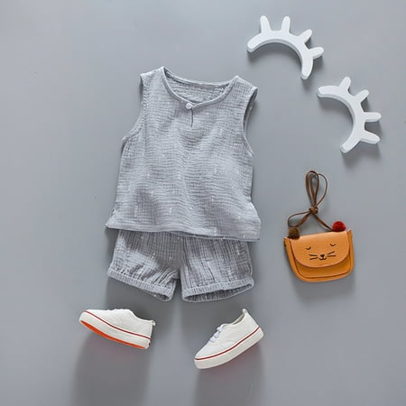 Yubatuo 2PC Toddler Kids Baby Boy Print T Shirt Tops+Shorts Outfits Clothes Set Beige 90
Yubatuo 2PC Toddler Kids Baby Boy Print T Shirt Tops+Shorts Outfits Clothes Set Beige 90
