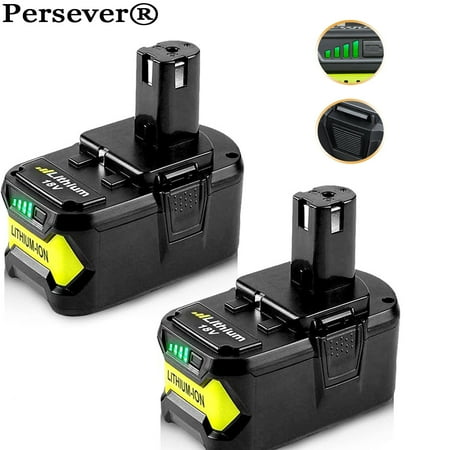 2Pack For Ryobi One+ Plus P104 18V 4.0AH Lithium-ion Battery P108 P104 P106 P109