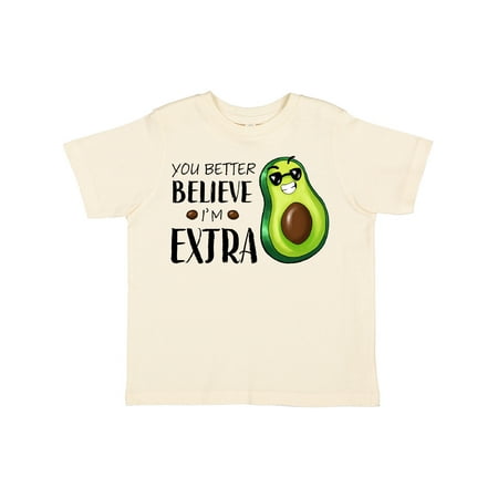 Inktastic You Better Believe I m Extra- Funny Avocado Guacamole Gift Toddler Boy or Toddler Girl T-Shirt
Inktastic You Better Believe I m Extra- Funny Avocado Guacamole Gift Toddler Boy or Toddler Girl T-Shirt