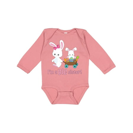 Inktastic I m a Big Sister! Gift Baby Girl Long Sleeve Bodysuit 
Inktastic I m a Big Sister! Gift Baby Girl Long Sleeve Bodysuit