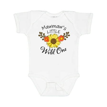 Inktastic Mawmaw s Little Wild 1 with Beautiful Sunflower Gift Baby Boy or Baby Girl Bodysuit
Inktastic Mawmaw s Little Wild 1 with Beautiful Sunflower Gift Baby Boy or Baby Girl Bodysuit