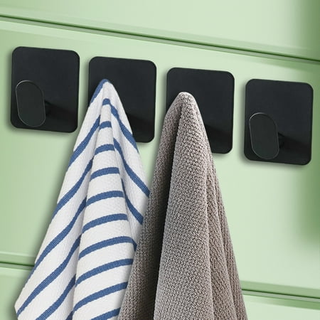 Kafvhsty 4Pcs Storage Hook for Bathroom and Kitchen Self-adhesive Wall-mounted Multifunctional Stainless Steel Towel and Coat Holder
Kafvhsty 4Pcs Storage Hook for Bathroom and Kitchen Self-adhesive Wall-mounted Multifunctional Stainless Steel Towel and Coat Holder