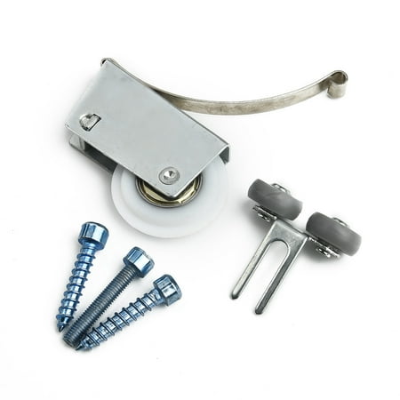 GLFSIL Wardrobe Sliding Door Roller Wheels Pulley Sliding Door Silence Fittings