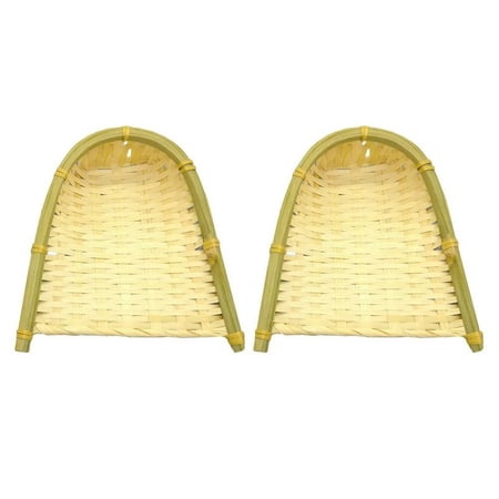 TOYMYTOY 2Pcs Bamboo Woven Dustpans Decorative Dustpan Handicrafts Photography Props
TOYMYTOY 2Pcs Bamboo Woven Dustpans Decorative Dustpan Handicrafts Photography Props