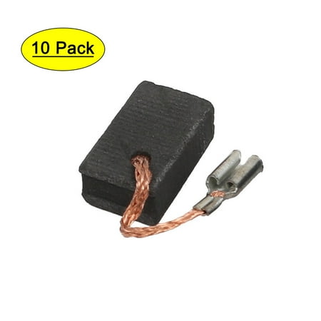 10 Pcs 14 x 9 x 6mm Planer Motor Carbon Brushes for Bosch