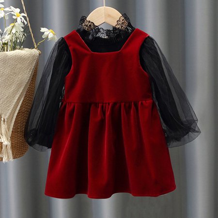 ZMHEGW Toddler Fall Outfits Girls Winter Long Sleeveblack Lace Puff Sleeve Top Red Bow Strap Skirt 2Pcs Clothes Set Outfits Set
ZMHEGW Toddler Fall Outfits Girls Winter Long Sleeveblack Lace Puff Sleeve Top Red Bow Strap Skirt 2Pcs Clothes Set Outfits Set