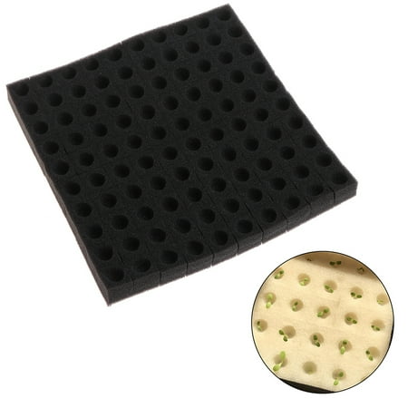 100 Pcs Soilless Hydroponic Vegetables Nursery Sponge Culture Water Planting WA