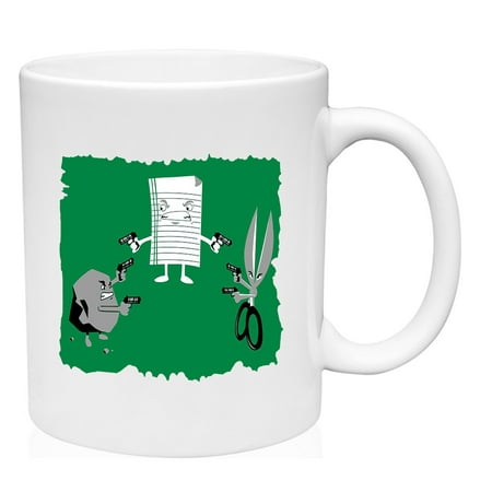 Mexican Standoff Mug Ceramic Coffee Mug Funny Gift Cup