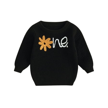 Wallarenear Baby Girl Knit Sweater Long Sleeve Boho Floral Embroidery Pullover Sweatshirt
Wallarenear Baby Girl Knit Sweater Long Sleeve Boho Floral Embroidery Pullover Sweatshirt