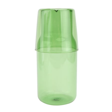NUOLUX 1 Set Glass Cup and Water Kettle Set Water Bottle and Water Cup Kit Drinking Tools for Home Office Hotel Green (1Pc Water Cup 1Pc Water Bottle)
NUOLUX 1 Set Glass Cup and Water Kettle Set Water Bottle and Water Cup Kit Drinking Tools for Home Office Hotel Green (1Pc Water Cup 1Pc Water Bottle)