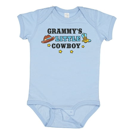 Inktastic Grammys Little Cowboy with Cowboy Hat and Boots Gift Baby Boy Bodysuit
Inktastic Grammys Little Cowboy with Cowboy Hat and Boots Gift Baby Boy Bodysuit