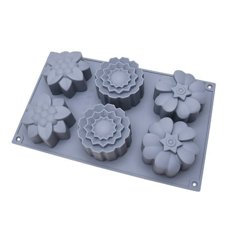 QILIN Baking Mold Food Grade High Temperature Resistant Non-stick DIY Handmade 6 Flowers Silicone Cake Mold Kitchenware
QILIN Baking Mold Food Grade High Temperature Resistant Non-stick DIY Handmade 6 Flowers Silicone Cake Mold Kitchenware