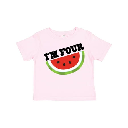 Inktastic I m Four 4th Birthday Watermelon Gift Toddler Boy or Toddler Girl T-Shirt
Inktastic I m Four 4th Birthday Watermelon Gift Toddler Boy or Toddler Girl T-Shirt