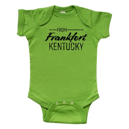 Inktastic From Frankfort Kentucky in Black Distressed Text Gift Baby Boy or Baby Girl Bodysuit
Inktastic From Frankfort Kentucky in Black Distressed Text Gift Baby Boy or Baby Girl Bodysuit