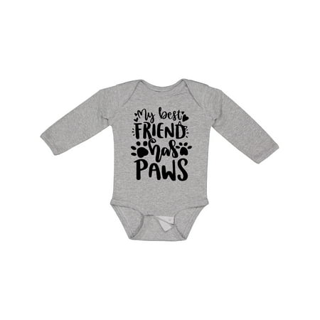 Inktastic Cat Lover My Best Friend Has Paws Gift Baby Boy or Baby Girl Long Sleeve Bodysuit
Inktastic Cat Lover My Best Friend Has Paws Gift Baby Boy or Baby Girl Long Sleeve Bodysuit