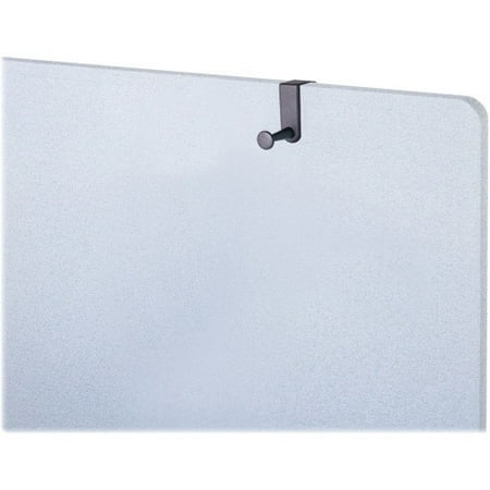 Quartet Single Post Over-the-Panel Hook 1 Hooks - 1 Hangers - 4.50 Size - for Garment Coat Bag Office - Metal - Black - 1 Each
Quartet Single Post Over-the-Panel Hook 1 Hooks - 1 Hangers - 4.50 Size - for Garment Coat Bag Office - Metal - Black - 1 Each