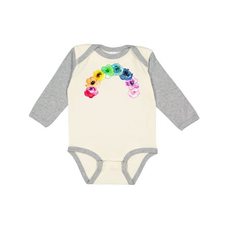 Inktastic Rainbow of Flowers watercolor Gift Baby Boy or Baby Girl Long Sleeve Bodysuit
Inktastic Rainbow of Flowers watercolor Gift Baby Boy or Baby Girl Long Sleeve Bodysuit