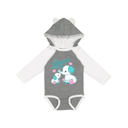 Inktastic My Godmother Loves Me-cute elephants Gift Baby Boy or Baby Girl Long Sleeve Bodysuit
Inktastic My Godmother Loves Me-cute elephants Gift Baby Boy or Baby Girl Long Sleeve Bodysuit