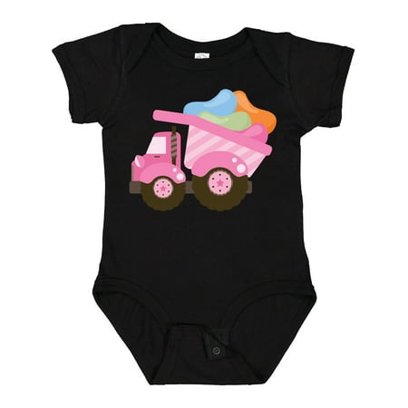 Inktastic Easter Jelly Bean Truck Gift Baby Girl Bodysuit